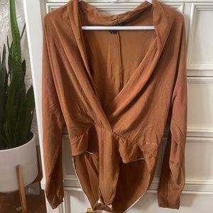 Vintage 80s Bodysuit with long sleeves